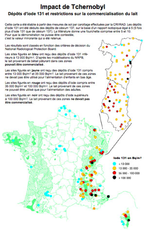 iode131 & Non-Commercialisation du lait
